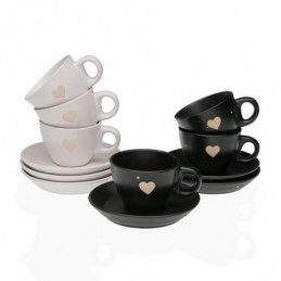 SET 6 TAZAS CAFE CON PLATO...